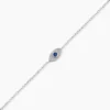Bracelet Josue Argent Blanc Oxyde De Zirconium