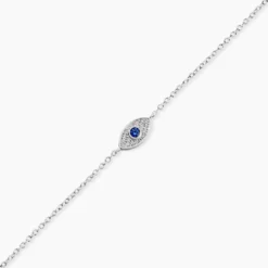 Bracelet Josue Argent Blanc Oxyde De Zirconium