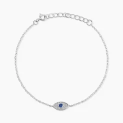 Bracelet Josue Argent Blanc Oxyde De Zirconium