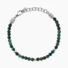 Bracelet Jourdan Acier Blanc Turquoise