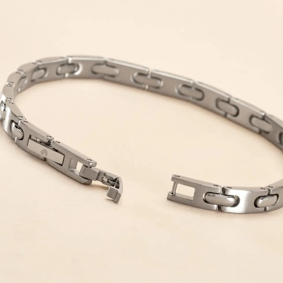 Bracelet Jourdan Acier Gris