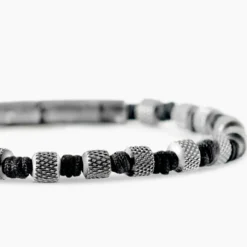 Bracelet Jourdan Acier Noir