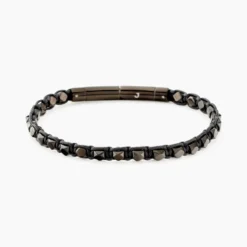 Bracelet Jourdan Acier Noir