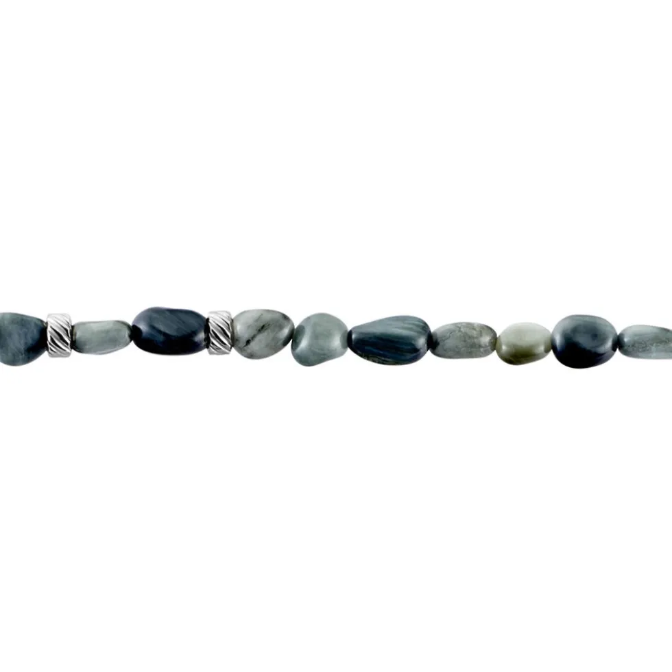 Bracelet Jourdan Boreal Argent Blanc Quartz