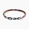 Bracelet Jourdan Colibri Acier Marron