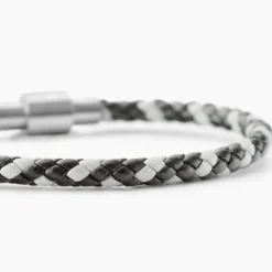 Bracelet Jourdan Cuir De Vache Bicolore
