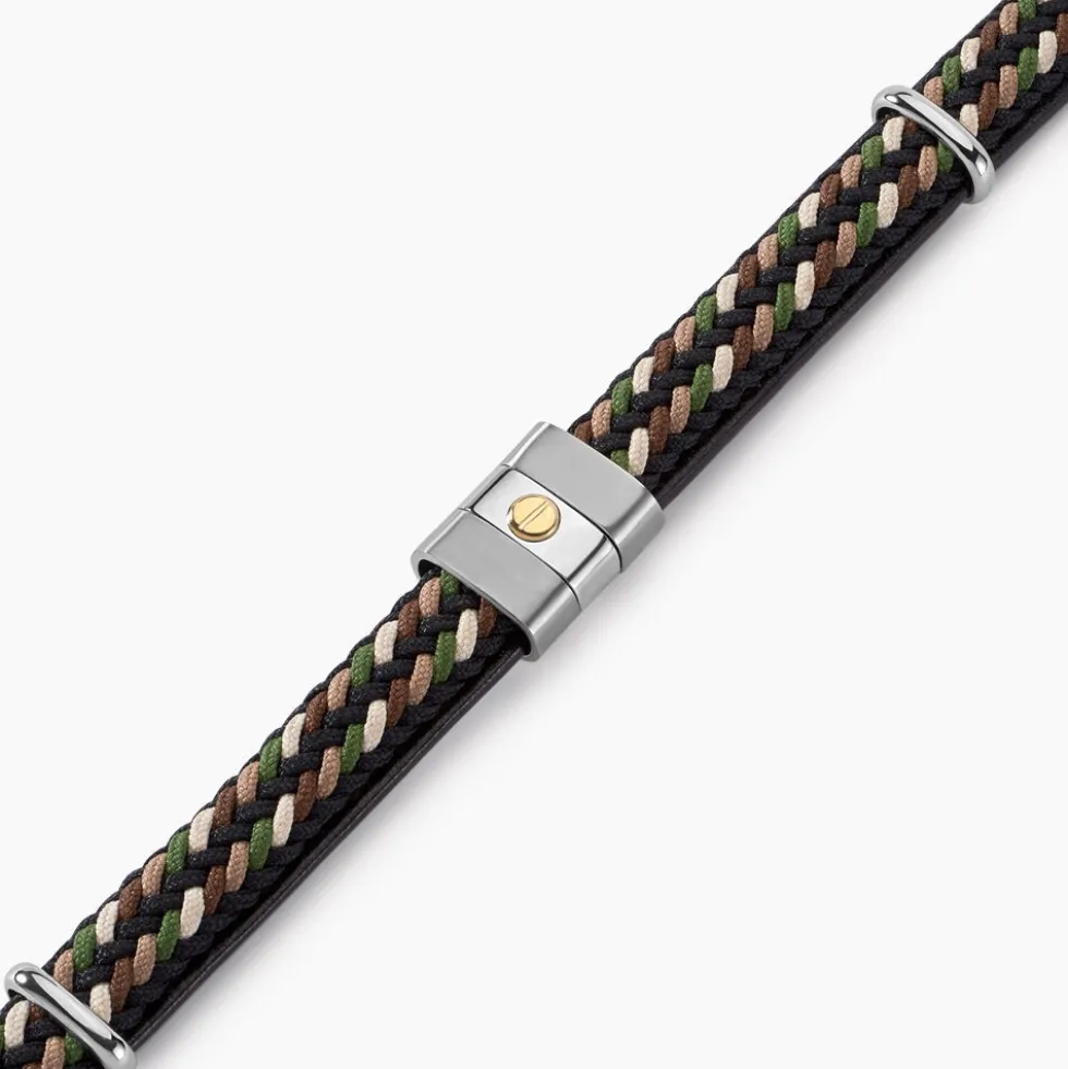 Bracelet Jourdan Cuir Multicolore