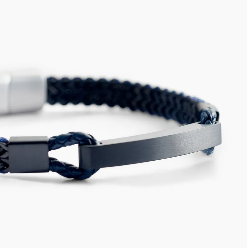Bracelet Jourdan Donovan Acier Noir