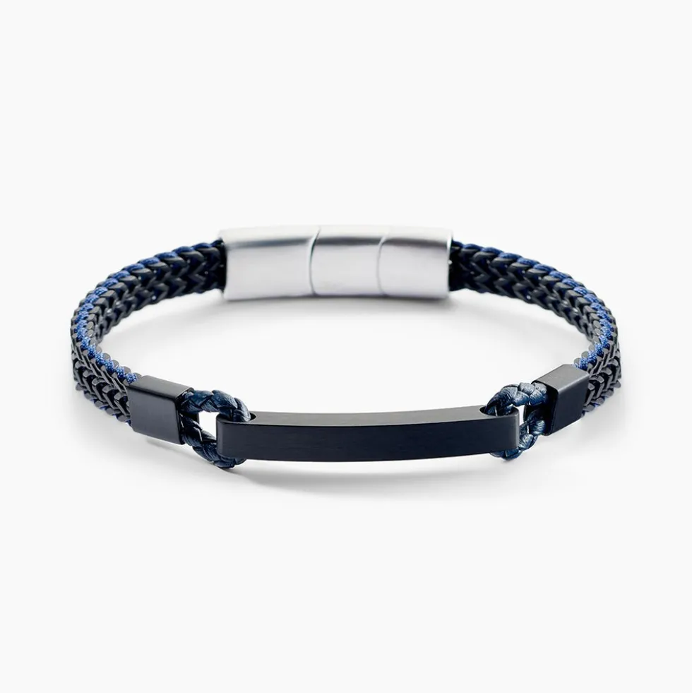 Bracelet Jourdan Donovan Acier Noir