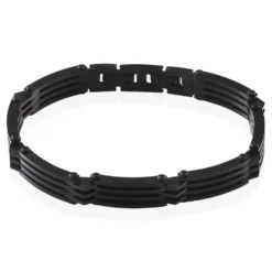 Bracelet Jourdan Homme Rio Acier Noir