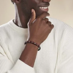 Bracelet Jourdan Kessel Acier Blanc