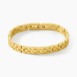 Bracelet Jourdan Manathan Acier Doré