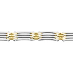 Bracelet Jourdan Rio Acier Bicolore