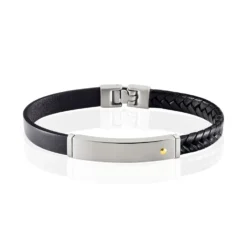 Bracelet Jourdan Vittorio Acier Blanc