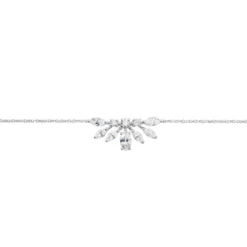 Bracelet Kaelle Or Blanc Oxyde De Zirconium
