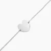 Bracelet Kanitha Argent Blanc