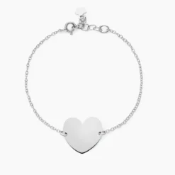 Bracelet Kanitha Argent Blanc