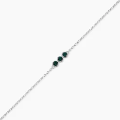 Bracelet Kasey Argent Blanc Oxyde De Zirconium
