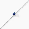 Bracelet Kelvyn Argent Blanc Oxyde