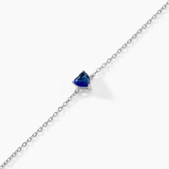 Bracelet Kelvyn Argent Blanc Oxyde