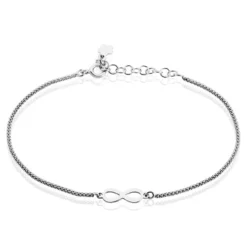 Bracelet Korina Argent Blanc