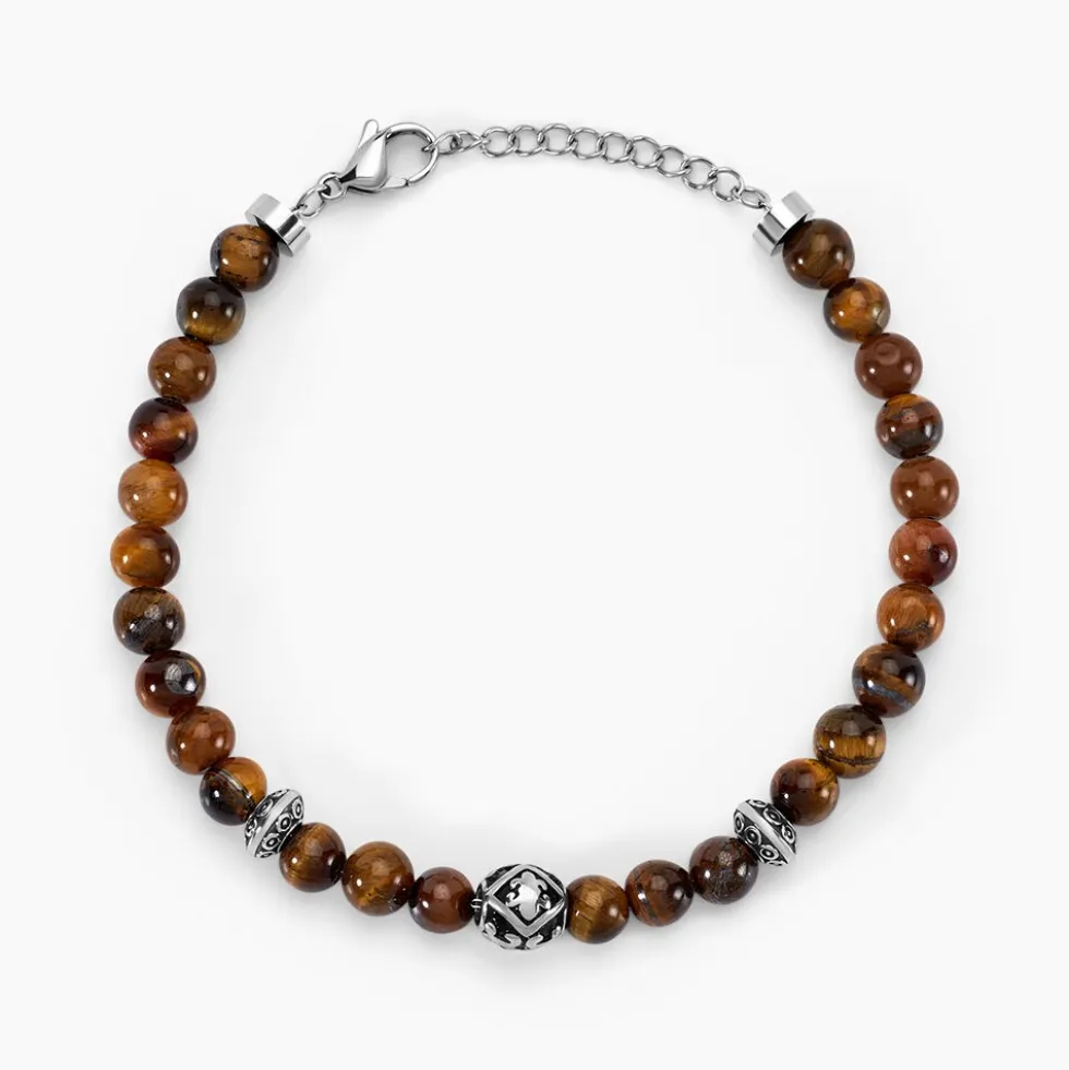 Bracelet Labhras Acier Blanc