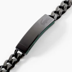 Bracelet Lacoste Baseline Acier Noir
