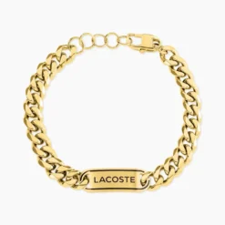 Bracelet Lacoste District Acier Jaune