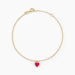 Bracelet L'amour Coloré Or Jaune