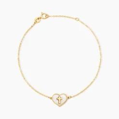 Bracelet Lawrie Or Jaune Nacre