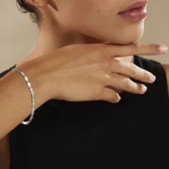Bracelet Leonte Argent Blanc