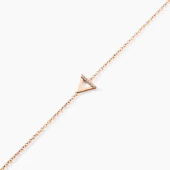 Bracelet Lorena Argent Rose Oxyde De Zirconium
