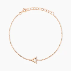 Bracelet Lorena Argent Rose Oxyde De Zirconium