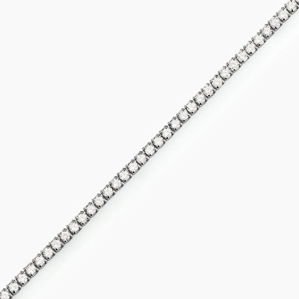 Bracelet Lou-anne Argent Blanc Oxyde De Zirconium
