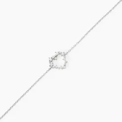 Bracelet Lovella Argent Blanc Oxyde De Zirconium