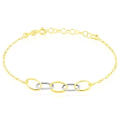 Bracelet Lucette Or Bicolore