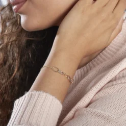 Bracelet Lucette Or Bicolore