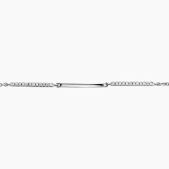 Bracelet Luciane Argent Blanc Oxyde De Zirconium