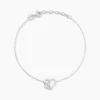 Bracelet Lucianna Argent Blanc Oxyde De Zirconium