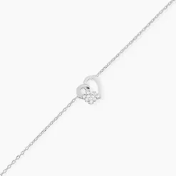 Bracelet Lucianna Argent Blanc Oxyde De Zirconium