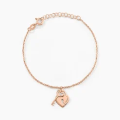 Bracelet Lyov Argent Rose