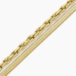 Bracelet Maddalena Acier Jaune