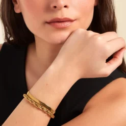 Bracelet Maddalena Acier Jaune