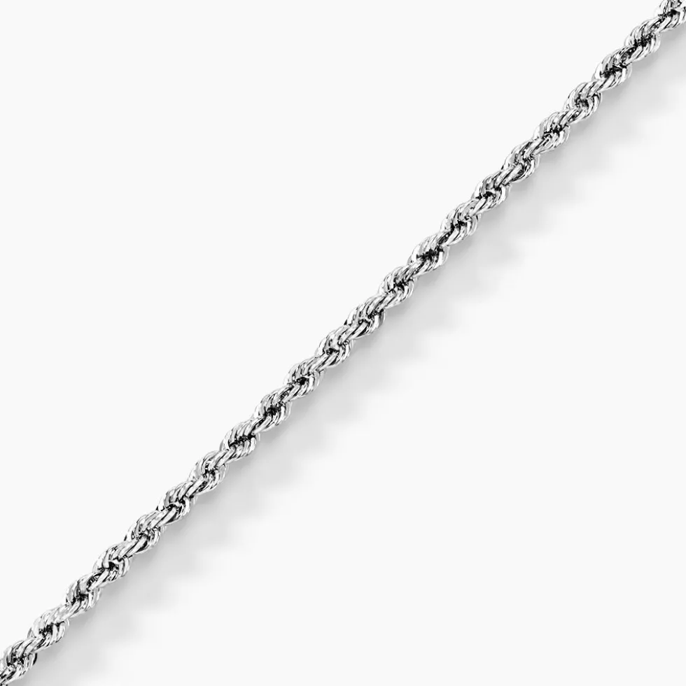 Bracelet Maille Jerry Or Blanc