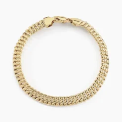 Bracelet Maille Or Jaune Jimmy