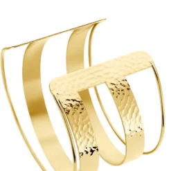 Bracelet Manchette Chita Acier Doré