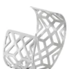 Bracelet Manchette Vlera Acier Blanc