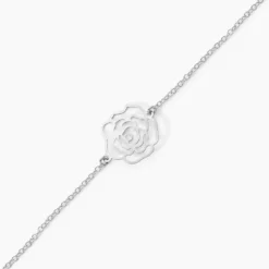 Bracelet Margotte Argent Blanc