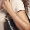 Bracelet Mariana Argent Blanc
