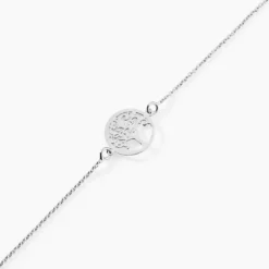 Bracelet Marijan Argent Blanc